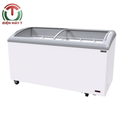 Tủ Đông Cửa Lùa Kính Cong Sanden 519 Lít SNC-0515