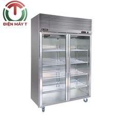 Tủ Mát Inox 304 Cửa Kính Sanden 1010 Lít SRC-1233G