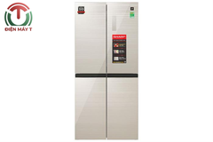 Tủ lạnh Sharp Inverter Multi Door 421 lít SJ-FXP510VG-CH