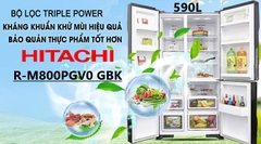 Tủ Lạnh Hitachi Inverter 590 Lít R-M800PGV0 (GBK)