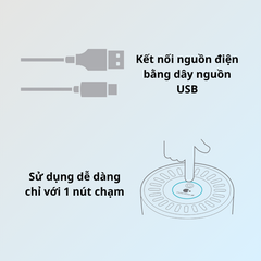 Máy lọc không khí Panasonic F-GPT01A-R 3.5W