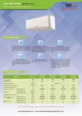 Máy lạnh KOOLMAN mono 1hp KW-106AH/KC-106AH