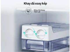 Tủ lạnh Hisense Inverter mặt kính 324 lít RT469N4EBU