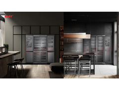 Tủ lạnh side by side âm toàn phần Kaff 540L KF-BI540W Luxury