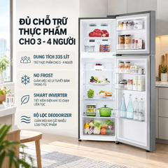Tủ lạnh LG Inverter 335 lít T33SV2