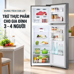Tủ lạnh LG Inverter 335 lít T33SV2