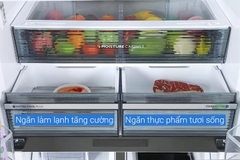 Tủ lạnh Sharp Inverter 525 lít Multi Door SJ-FX610V-MK