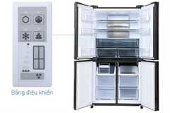 Tủ lạnh Sharp Inverter 525 lít Multi Door SJ-FX610V-MK