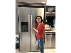 Tủ lạnh side by side Kaff 530L KF-SBS600BWT