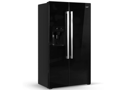 Tủ lạnh side by side Kaff 573L KF-SBS600GLASS