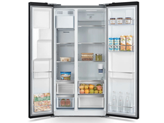 Tủ lạnh side by side Kaff 573L KF-SBS600GLASS