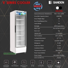Tủ Mát Sanden 1 Cánh Inverter SPE-0700 Dung Tích 638 Lít