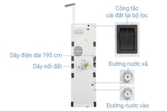 Máy lọc nước RO Toshiba TWP-N2396SVN(W) 10 lõi