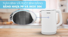 Bình đun siêu tốc TOSHIBA KT-15DS1PV