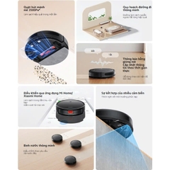 Robot hút bụi, lau sàn Xiaomi Vacuum E10C EU - Hàng chính hãng