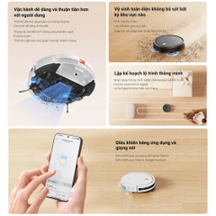 Robot hút bụi lau nhà Xiaomi Vacuum E5 EU - Hàng chính hãng