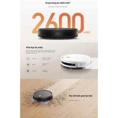 Robot hút bụi lau nhà Xiaomi Vacuum E5 EU - Hàng chính hãng