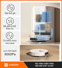 Robot hút bụi lau nhà Xiaomi Vacuum X20+ EU - Hàng chính hãng