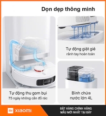 Robot hút bụi lau nhà Xiaomi Vacuum X20+ EU - Hàng chính hãng