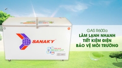 TỦ ĐÔNG MÁT SANAKY INVERTER 280 LÍT VH-4099W3 ĐỒNG (R600A)