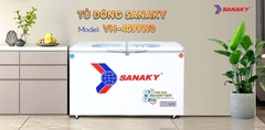 TỦ ĐÔNG MÁT SANAKY INVERTER 280 LÍT VH-4099W3 ĐỒNG (R600A)