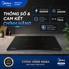 Bếp Từ Đôi Midea MC-ID4084