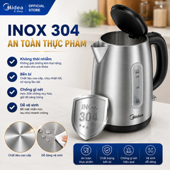 Ấm đun siêu tốc Midea MK-17SA2 - 1.7 lít
