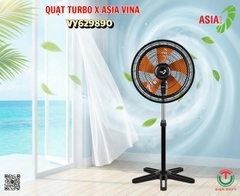 Quạt đứng ASIAVINA Turbo X VY629890 Đen