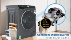 Máy giặt Samsung Inverter 10 kg WW10TP44DSB/SV