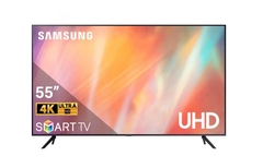 Smart Tivi Samsung 4K 55 inch UA55AU7700