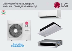 Dàn nóng multi LG 24000BTU inverter 1 chiều Z3UQ24GFD0
