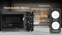Lò vi sóng có nướng 25 lít Sharp R-G251TV-BK