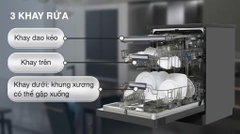 Máy rửa chén độc lập Hafele HDW-F605B (535.29.660)