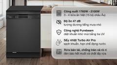 Máy rửa chén độc lập Hafele HDW-F605B (535.29.660)