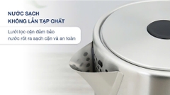 Bình đun siêu tốc Panasonic 1.7 lít NC-K301SRA
