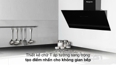 Máy hút mùi kính vát Kangaroo KG1361