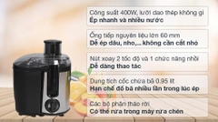 Máy ép trái cây Tefal ZE420D38 _ Hàng chính hãng