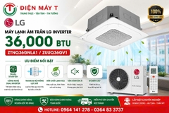 Máy lạnh âm trần LG Inverter 36,000 btu ZTNQ36GNLA1/ZUUQ36GV1