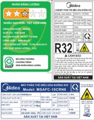 Điều hòa 1 chiều Midea MSAFB-13CRN8