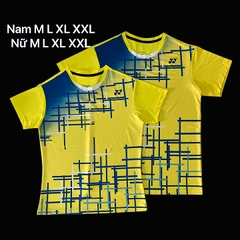 Áo cầu lông Yonex 2020 Nam Nữ Vàng AT12
