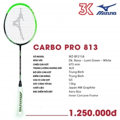 Vợt cầu lông Mizuno Carbo Pro 813 1 Khung vợt 1 Túi [Chính hãng] [Ảnh thật] [Có bảo hành] [Có sẵn]