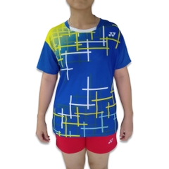 Áo cầu lông Yonex 2020 Nam Nữ Xanh bích AT12