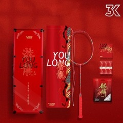 Vợt Cầu Lông VS YouLong Đỏ Full hộp [Chính hãng][bảo hành 2T]