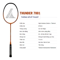 Vợt cầu lông ProKennex Thunder 7001 1 vợt 1 túi