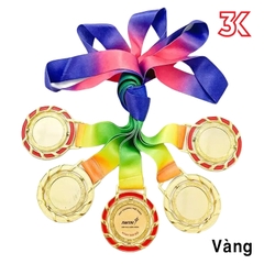 Huy chương kim loại xoay 360 độ mẫu 2024