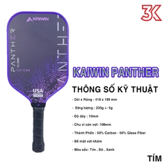 Vợt pickleball Kaiwin Panther 1 vợt 2024 [Chính hãng]