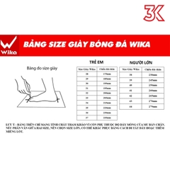Giày đá bóng Wika NEO Plus Size 39-43