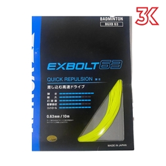 Dây Cước Căng Vợt Cầu Lông Yonex BG EXBOLT 63 nội đia nhật