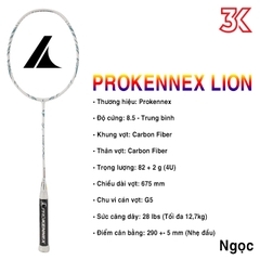 Vợt Cầu Lông Prokennex Lion 1 Khung 1 Túi  [Chính hãng][bảo hành 6T]