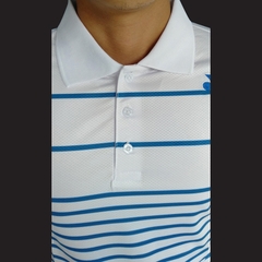 Áo cầu lông yonex cổ bẻ 2019 Nam nữ Trắng